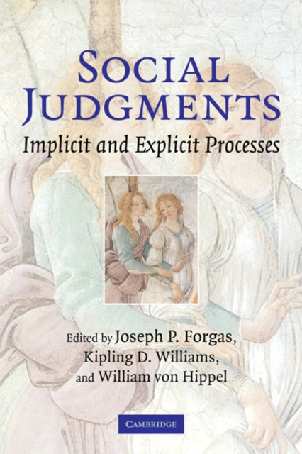 Book cover of: Social Judgments. By: Joseph P. Forgas