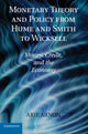 Book cover of: Monetary Theory and Policy from Hume and Smith to Wicksell