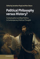 Book cover of: Political Philosophy versus History?. By: Jonathan Floyd