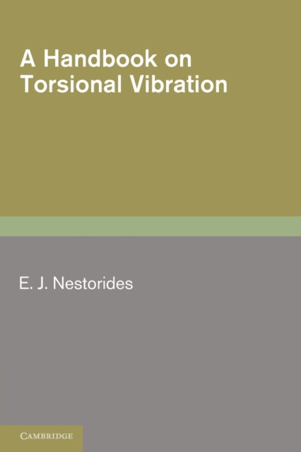 Book cover of: Handbook on Torsional Vibration