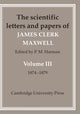 Book cover of: Scientific Letters and Papers of James Clerk Maxwell: Volume 3, 1874–1879. By: James Clerk Maxwell