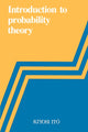 Book cover of: Introduction to Probability Theory. By: Kiyosi Ito