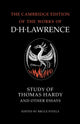 Book cover of: Study of Thomas Hardy and Other Essays