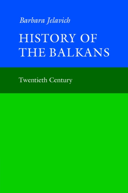Book cover of: History of the Balkans: Volume 2