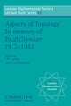 Book cover of: Aspects of Topology
