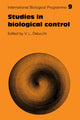 Book cover of: Studies in Biological Control. By: V. L. Delucchi