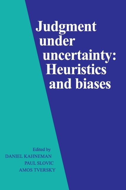 Book cover of: Judgment under Uncertainty