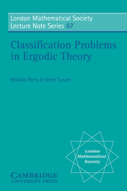 Book cover of: Classification Problems in Ergodic Theory