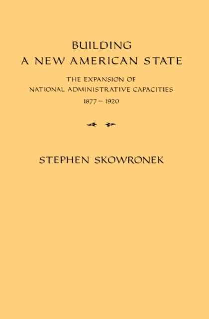 Book cover of: Building a New American State