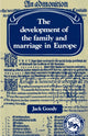 Book cover of: Development of the Family and Marriage in Europe