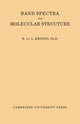 Book cover of: Band Spectra and Molecular Structure. By: R. De L. Kronig