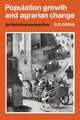 Book cover of: Population Growth and Agrarian Change. By: David B. Grigg