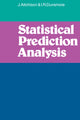 Book cover of: Statistical Prediction Analysis. By: J. Aitchison
