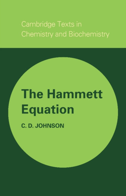 Book cover of: Hammett Equation. By: Johnson