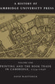 Book cover of: History of Cambridge University Press: Volume 1, Printing and the Book Trade in Cambridge, 1534–1698