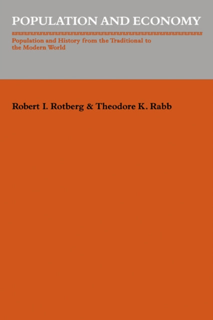Book cover of: Population and Economy