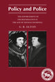 Book cover of: Policy and Police. By: Geoffrey Rudolph Elton