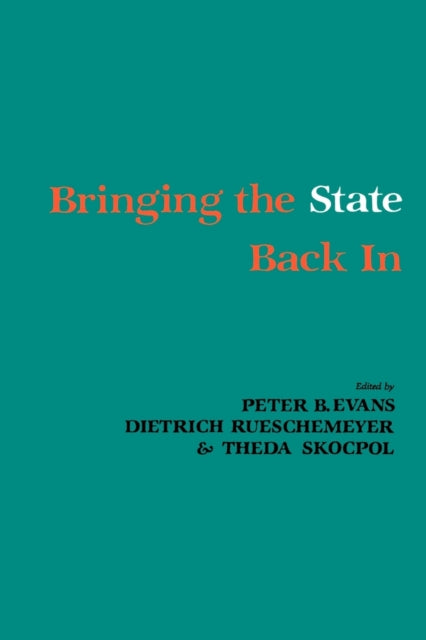 Book cover of: Bringing the State Back In