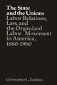 Book cover of: State and the Unions