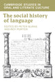 Book cover of: Social History of Language
