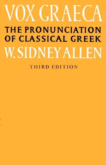 Book cover of: Vox Graeca