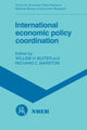 Book cover of: International Economic Policy Coordination. By: Willem H. Buiter