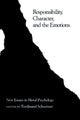 Book cover of: Responsibility, Character, and the Emotions. By: Ferdinand Schoeman