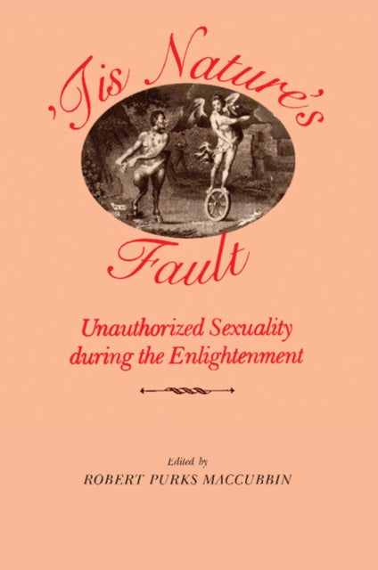 Book cover of: 'Tis Nature's Fault. By: Robert Purks Maccubbin