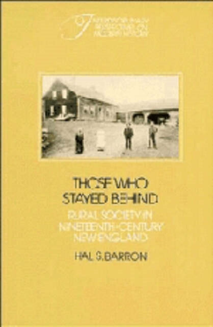 Book cover of: Those who Stayed Behind. By: Hal S. Barron