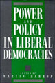 Book cover of: Power and Policy in Liberal Democracies