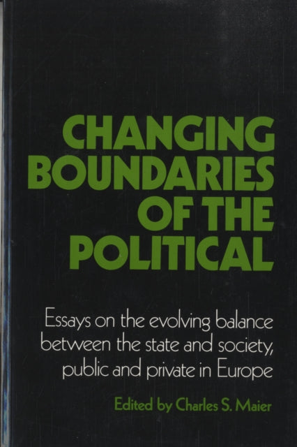 Book cover of: Changing Boundaries of the Political. By: Charles S. Maier