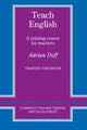 Book cover of: Teach English Trainer's handbook