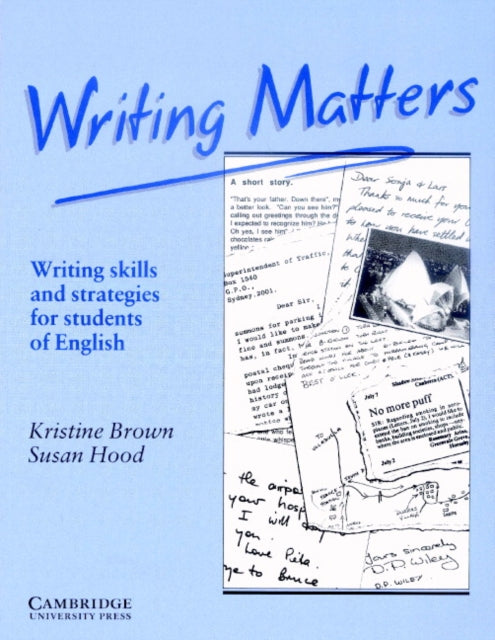 Book cover of: Writing Matters. By: Kristine Brown