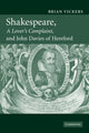Book cover of: Shakespeare, 'A Lover's Complaint', and John Davies of Hereford. By: Brian Vickers