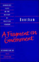 Book cover of: Bentham: A Fragment on Government