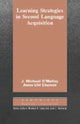 Book cover of: Learning Strategies in Second Language Acquisition
