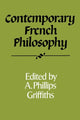 Book cover of: Contemporary French Philosophy