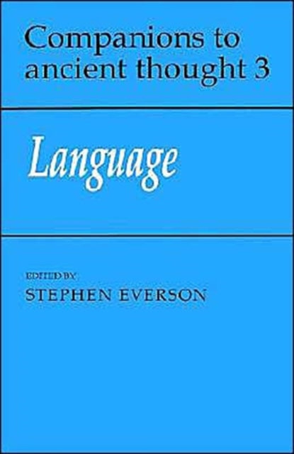 Book cover of: Language