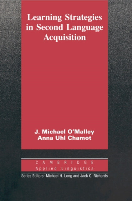 Book cover of: Learning Strategies in Second Language Acquisition