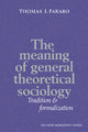 Book cover of: Meaning of General Theoretical Sociology