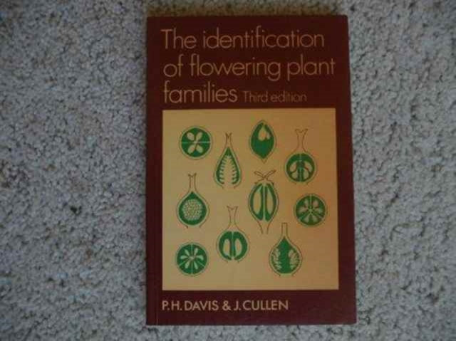 Book cover of: Identification of Flowering Plant Families
