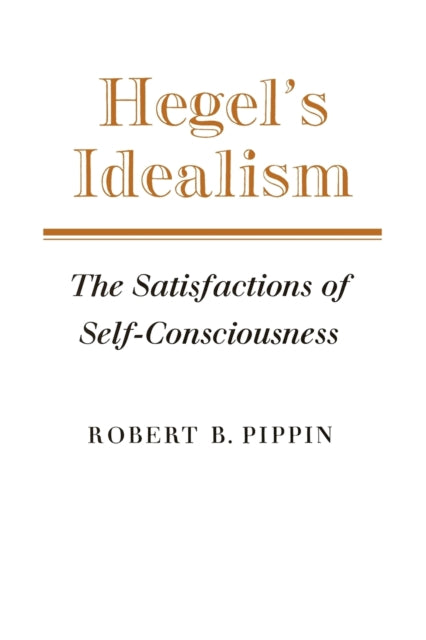 Book cover of: Hegel's Idealism