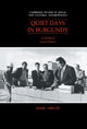 Book cover of: Quiet Days in Burgundy. By: Marc Abélès