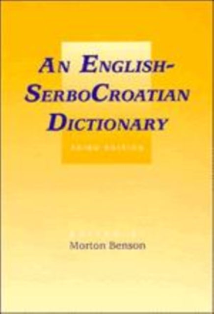 Book cover of: English-SerboCroatian Dictionary