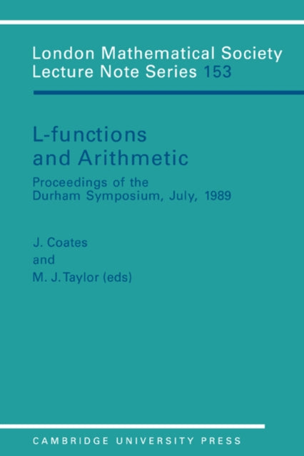 Book cover of: L-Functions and Arithmetic
