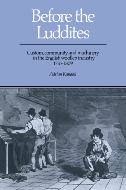 Book cover of: Before the Luddites