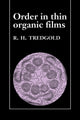 Book cover of: Order in Thin Organic Films