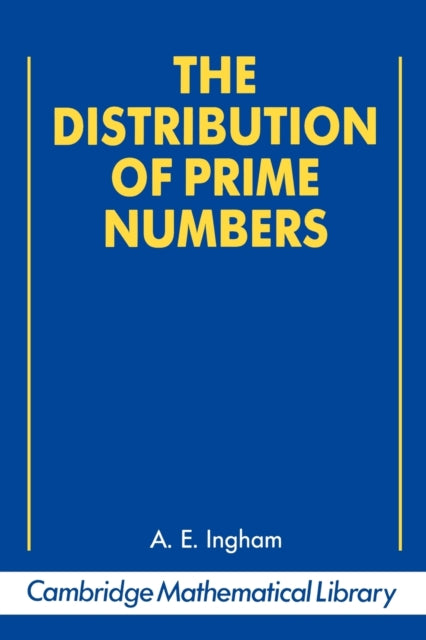 Book cover of: Distribution of Prime Numbers