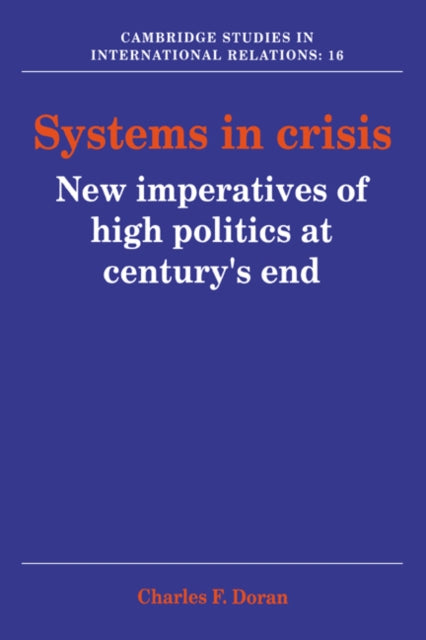 Book cover of: Systems in Crisis