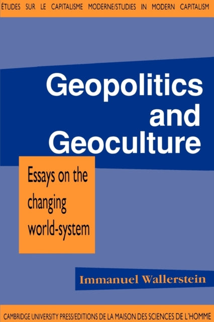 Book cover of: Geopolitics and Geoculture